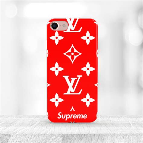 supreme louis vuitton case iphone 8|Louis Vuitton x supreme font.